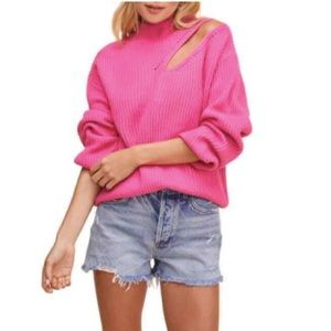 ASTR The Label Hot Pink Sweater XS